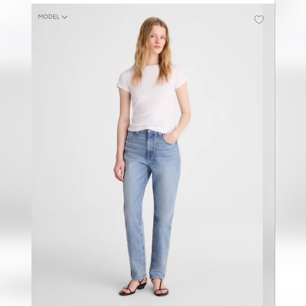 Madewell The Curvy Perfect Vintage Jean